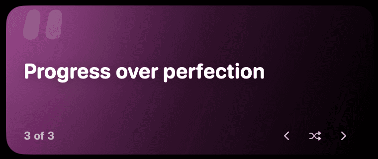 Notchella's Reflect card